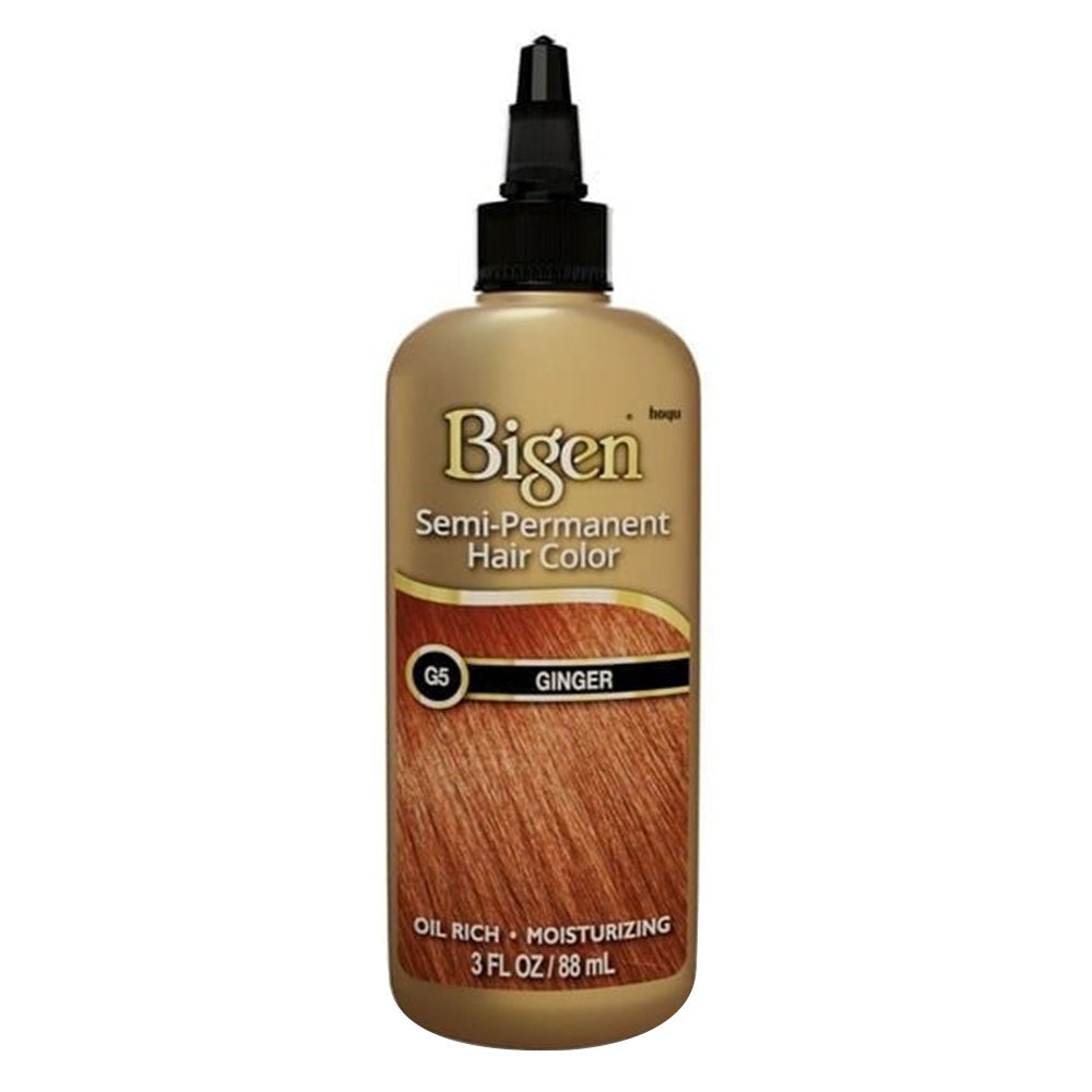 Bigen Semi Permanent Hair Color G5 Ginger 3Oz (88Ml)